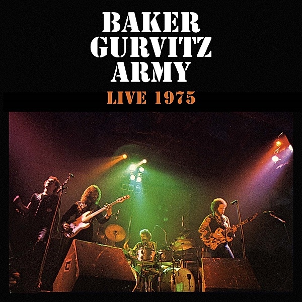 Live 1975 Remastered And Expanded Cd Edition, Baker Gurvitz Army