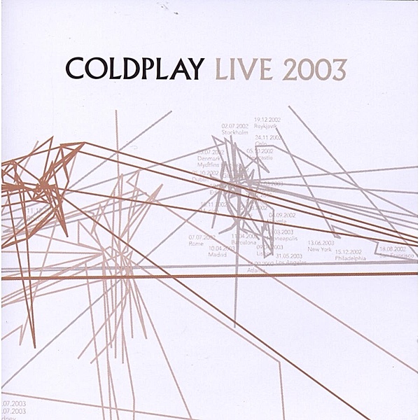 Live 2003-Jewel Case, Coldplay