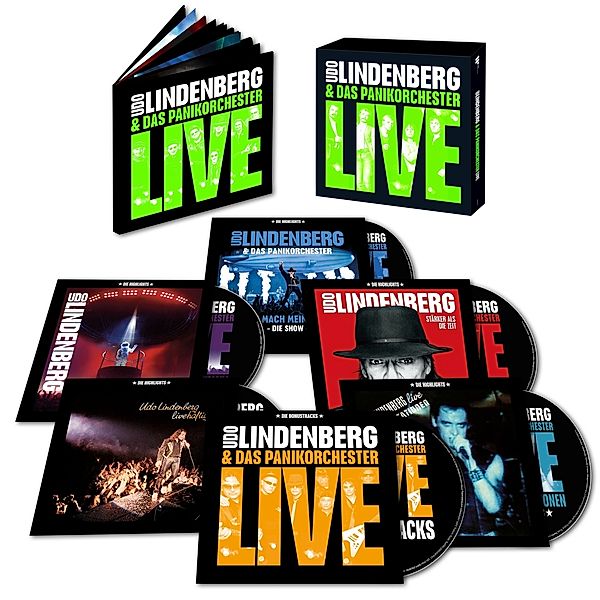 Live (6CD-Box), Udo Lindenberg & Das Panik-Orchester