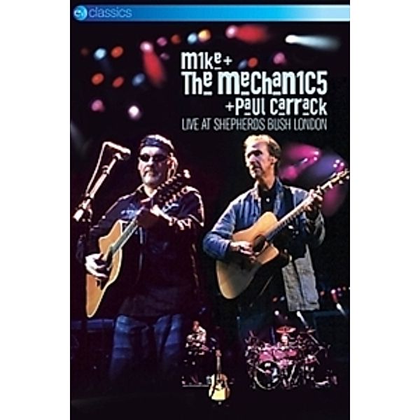 Live At Shepherds Bush With Paul Carrack (Dvd), Mike & The Mechanics, Paul Carrack