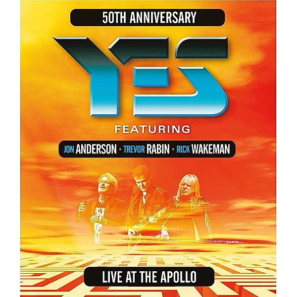 Live At The Apollo (Bluray), Yes, Jon Anderson, Trevor Rabin, Rick Wakeman
