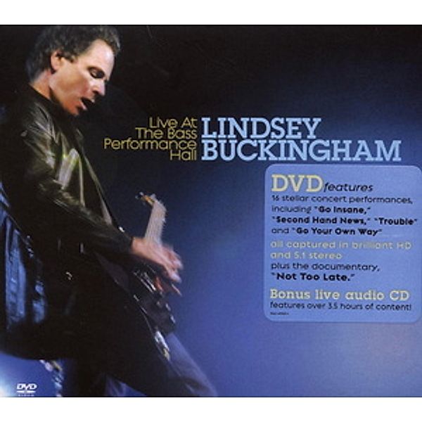 Live At The Bass Performance ... (CD + DVD), Lindsey Buckingham