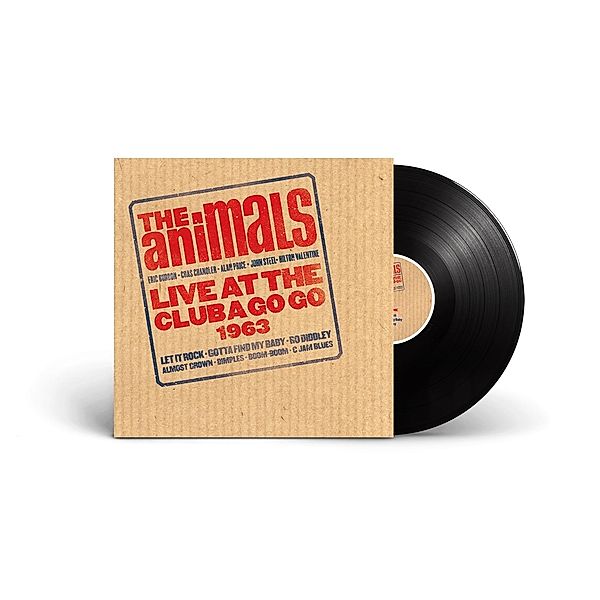 LIVE AT THE CLUB A GO GO, The Animals