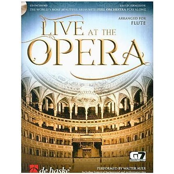 Live at the Opera - Flute, m. Audio-CD