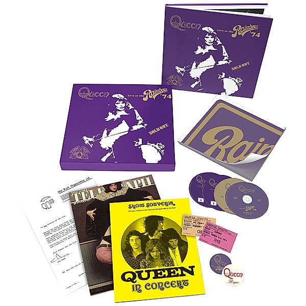 Live At The Rainbow (Limited Super Deluxe Boxset), Queen