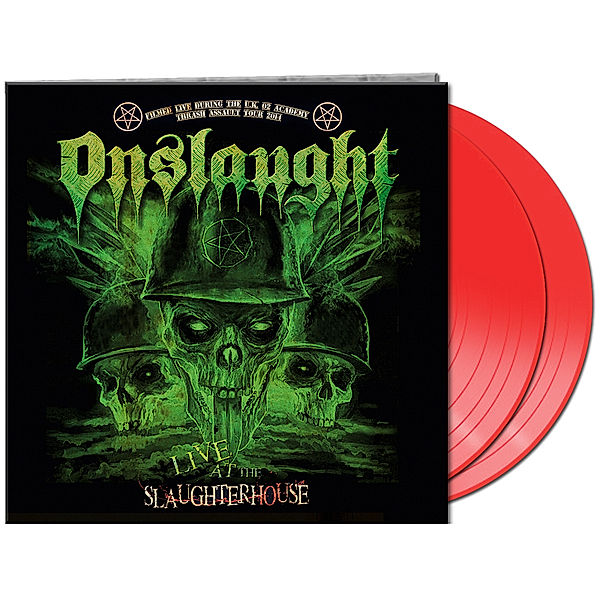 Live At The Slaughterhouse (Gtf. Red 2-Lp) (Vinyl), Onslaught