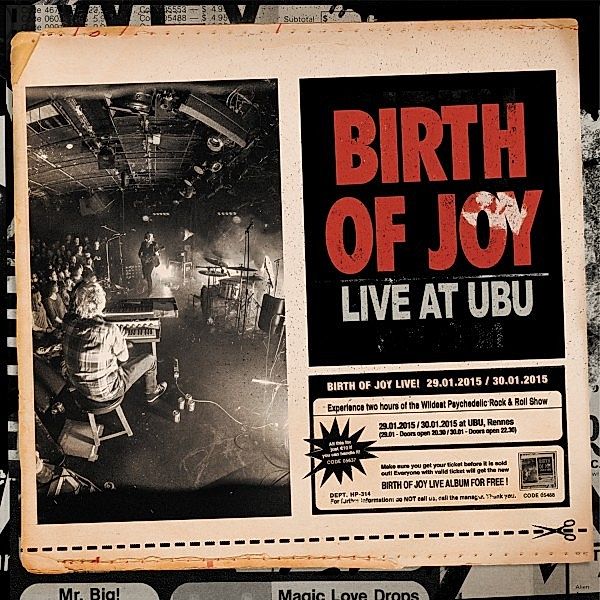 Live At Ubu (Vinyl), Birth Of Joy