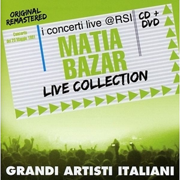 Live Collection Cd+Dvd, Matia Bazar