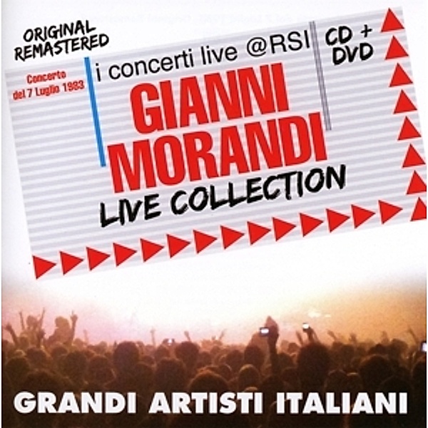 Live Collection Cd+Dvd, Gianni Morandi