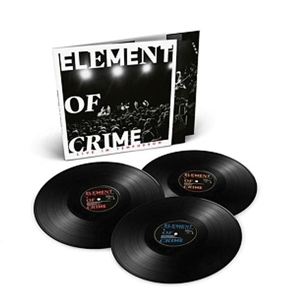 Live Im Tempodrom (3 LPs) (Vinyl), Element Of Crime