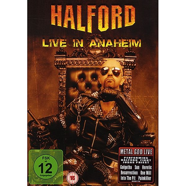 Live In Anaheim, Halford