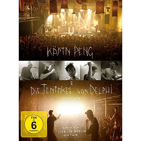 Live In Berlin (Dvd+Mp3-Code), Käptn Peng & Die Tentakel Von Delphi