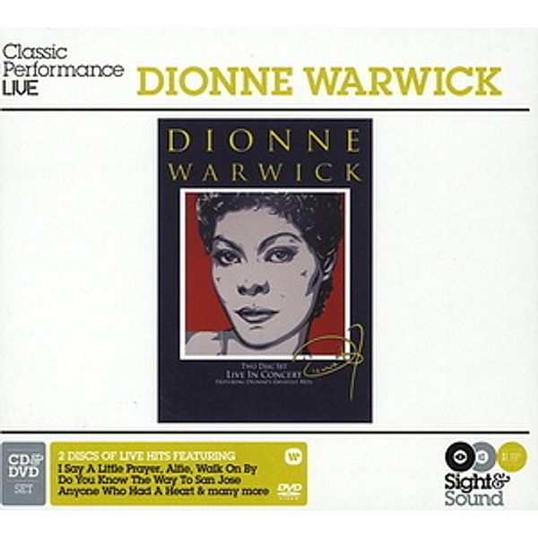 Live in Concert - Sight & Sound (DVD + CD), Dionne Warwick