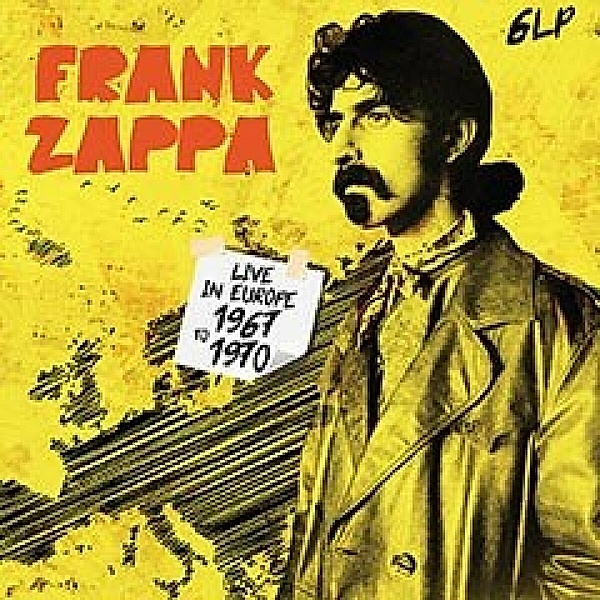 Live In Europe 1967-1970 (6lp Orange Vinyl), Frank Zappa