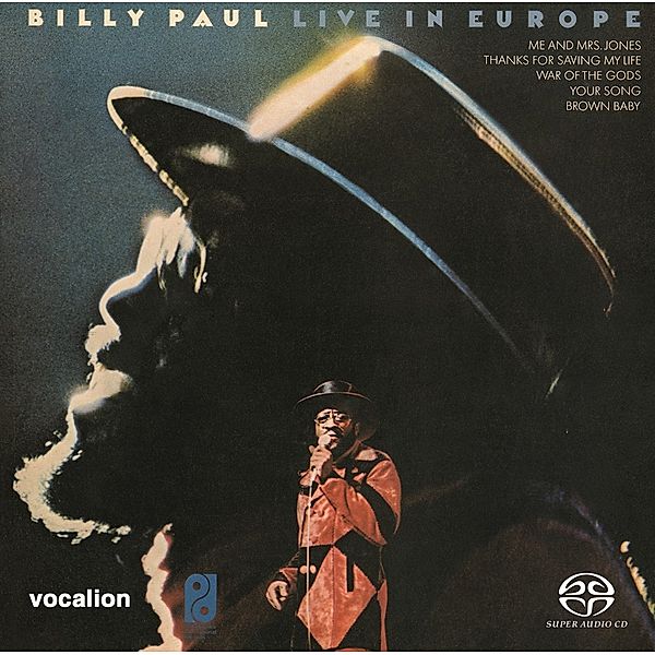 Live In Europe, Billy Paul