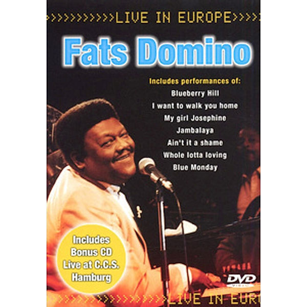 Live In Europe (Dvd Plus Cd), Fats Domino