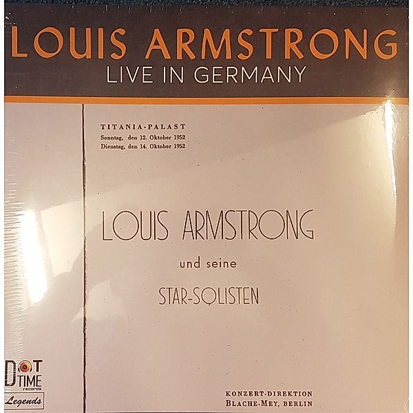 Live In Germany, Louis Armstrong