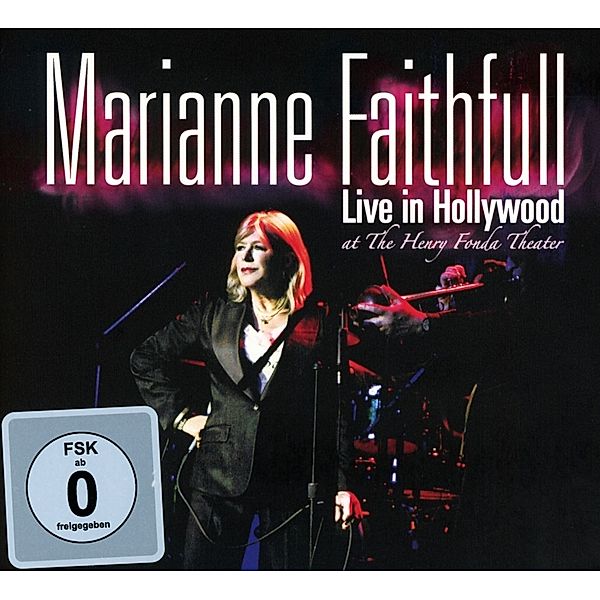 Live In Hollywood (Cd+Dvd), Marianne Faithfull