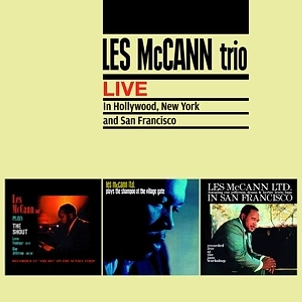 Live In Hollywood,New York And San Francisco/+, Les Trio McCann