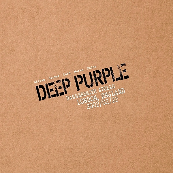 Live In London 2002 (Ltd.2cd Digipak), Deep Purple