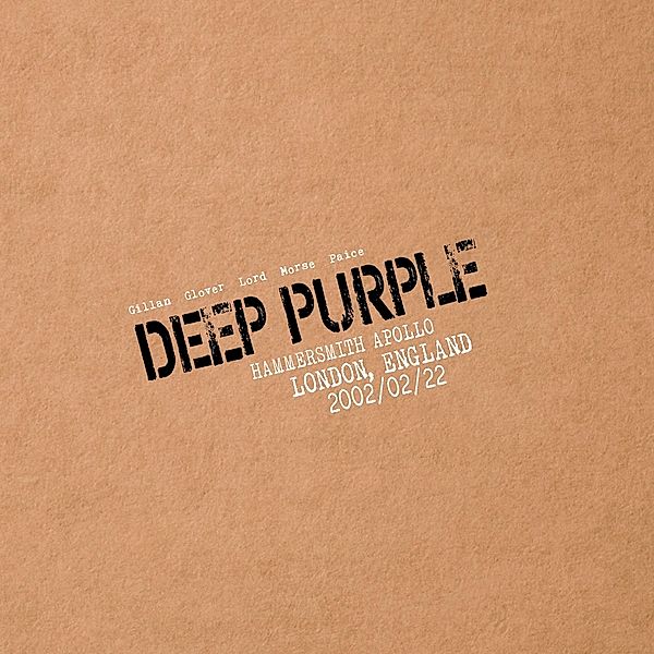 Live In London 2002 (Ltd.Black 3lp) (Vinyl), Deep Purple