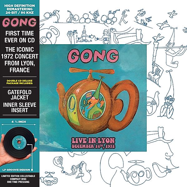 Live In Lyon 1972, Gong