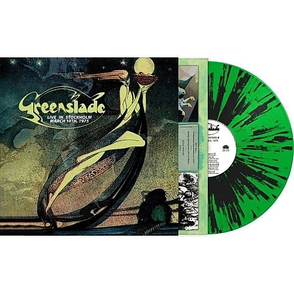 Live In Stockholm - March 10th,1975 (Green/Black, Greenslade