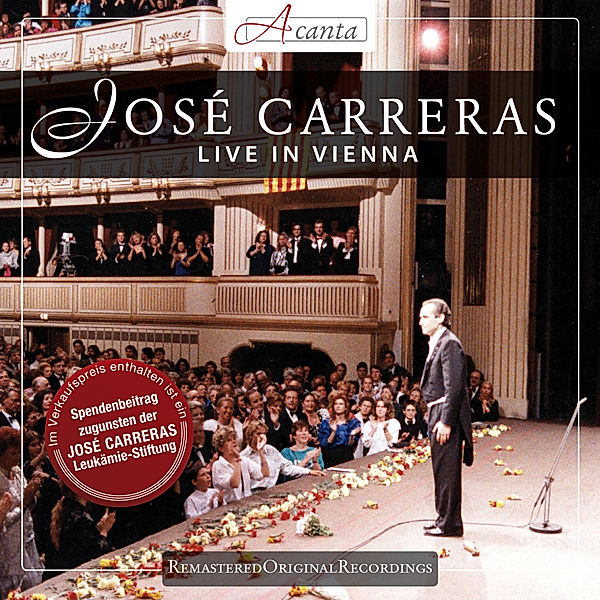 Live In Vienna, José Carreras