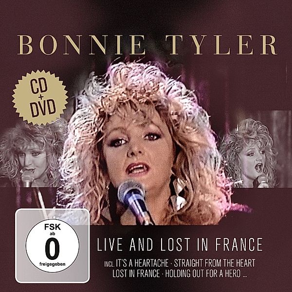 Live & Lost In France.Dvd+Cd, Bonnie Tyler