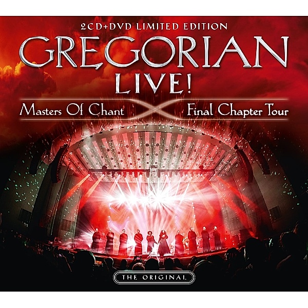 LIVE! Masters Of Chant - Final Chapter Tour (Limited Edition DVD + 2CD Digipack), Gregorian