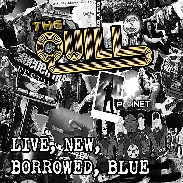 Live,New,Borrowed,Blue (Cd Digipak), The Quill