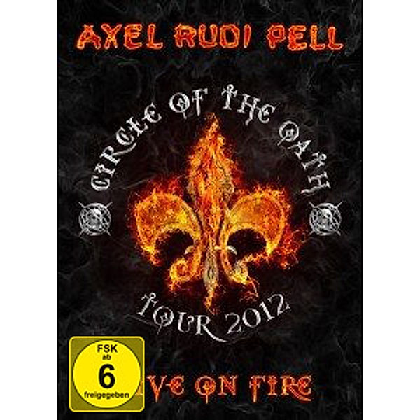 Live On Fire (Limited Deluxe Boxset, 2DVDs + 2 CDs), Axel Rudi Pell