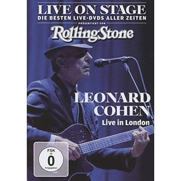 Live On Stage-Live In London, Leonard Cohen