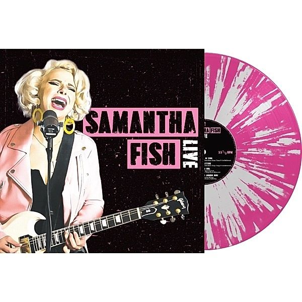 Live (Pink/White Splatter), Samantha Fish