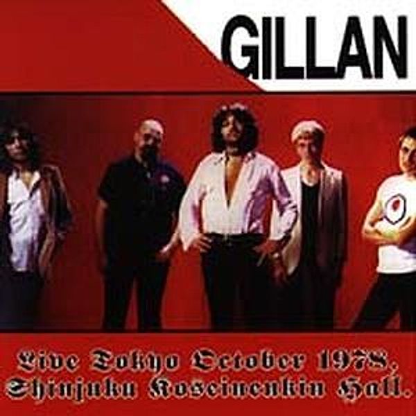 Live Tokyo 23/10/78, Gillan