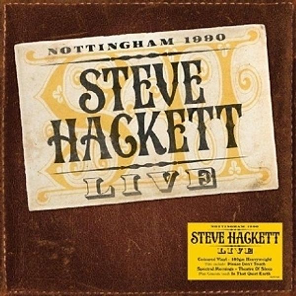Live (Vinyl), Steve Hackett