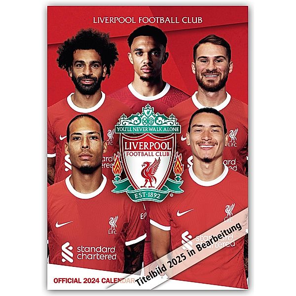 Liverpool FC 2025 - A3-Posterkalender, Danilo