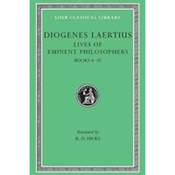 Lives of Eminent Philosophers, Diogenes Laertius
