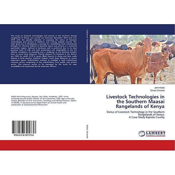 Livestock Technologies in the Southern Maasai Rangelands of Kenya, John Kidali, Simon Omondi