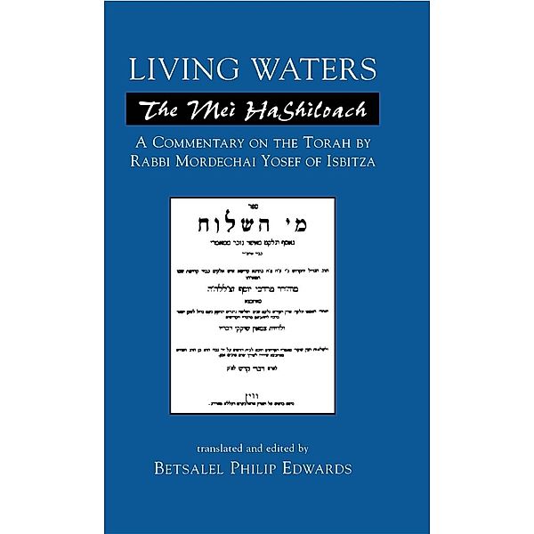 Living Waters / Jason Aronson, Inc., Betsalel Philip Edwards