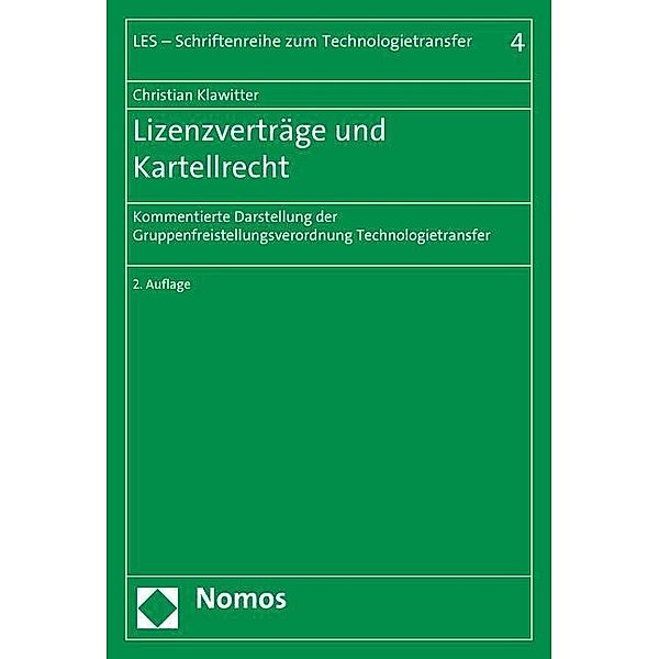 Lizenzverträge und Kartellrecht, Christian Klawitter