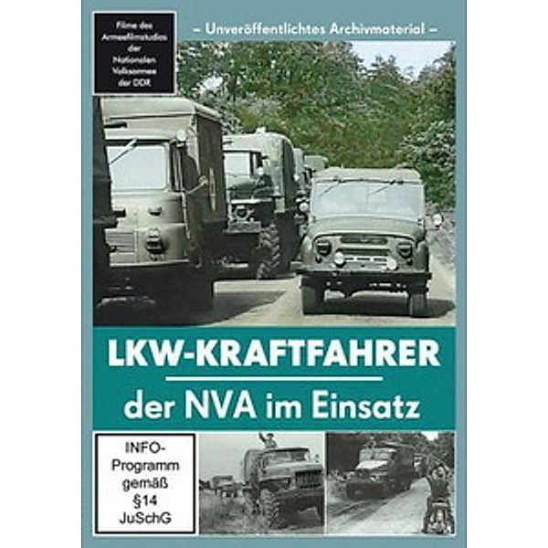 LKW-Kraftfahrer der NVA im Einsatz