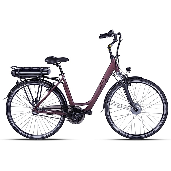 LLobe City-E-Bike Metropolitan Joy rot (Akku : 8Ah)
