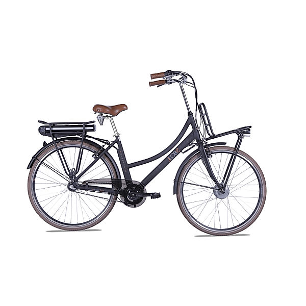 LLobe City-E-Bike Rosendaal 2 Lady schwarz (Akku: 13,2Ah)