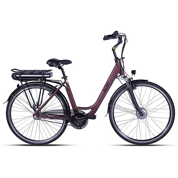 LLobe E-Bike 28 City Metropolitan Joy 2.0 (Variante: Farbe red/Akku 8Ah)