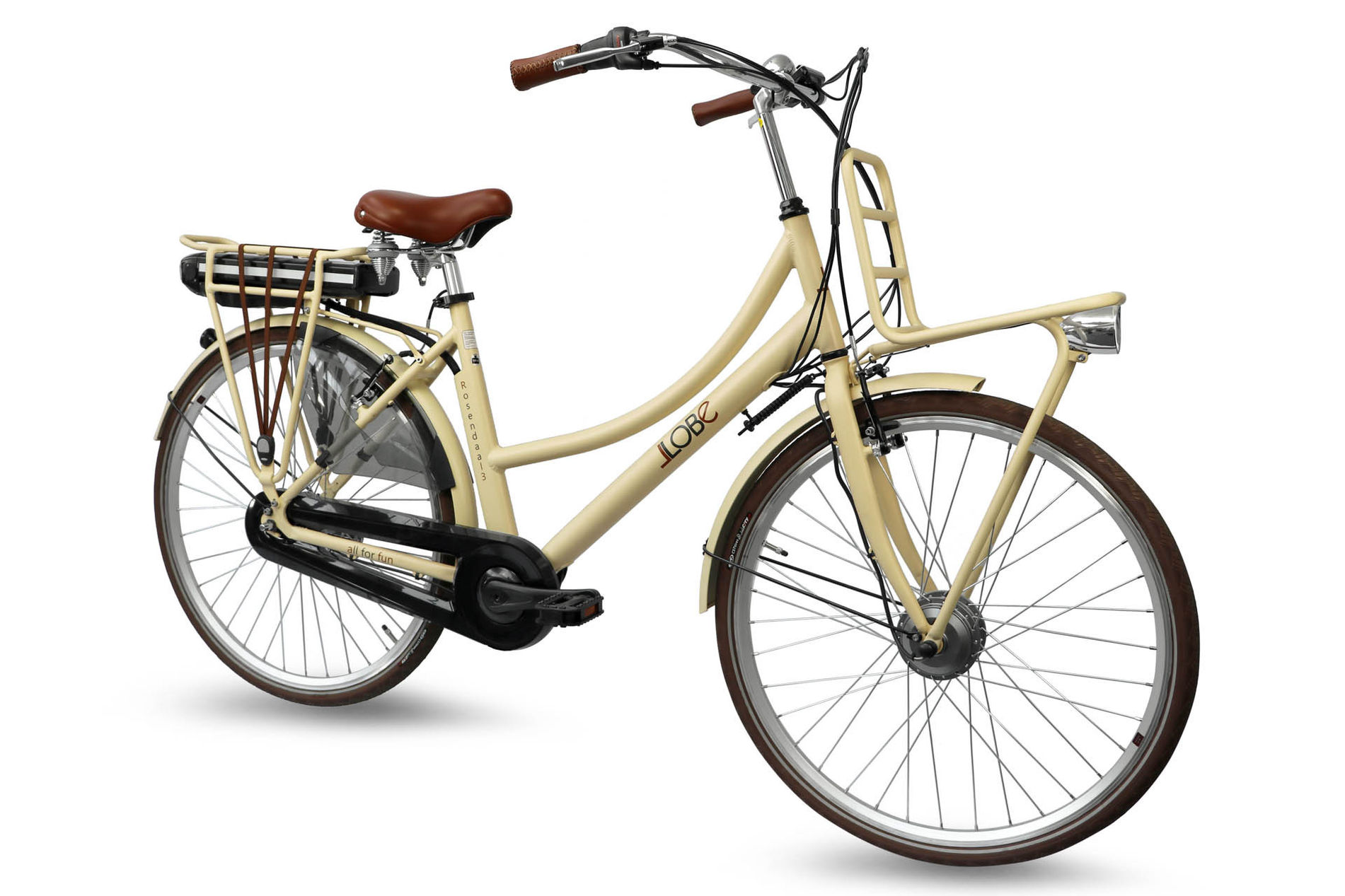 LLobe E-Bike 28 City Rosendaal 3 Lady beige 36V Akku: 15,6 Ah | Weltbild.de