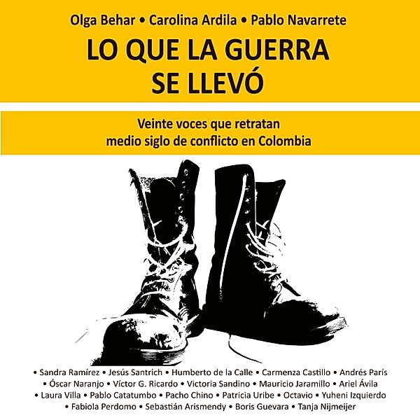 Lo que la guerra se llevó. Veinte voces retratan medio siglo de conflicto en Colombia, Pablo Navarrete, Carolina Ardila, Olga Behar