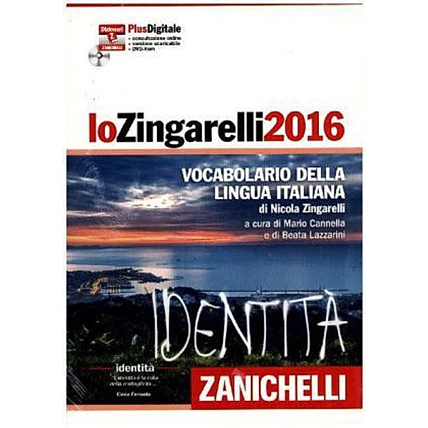 Lo Zingarelli 2016, m. DVD, Nicola Zingarelli