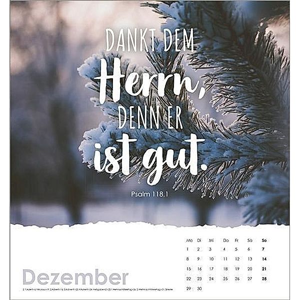 Lobe den Herrn, meine Seele 2020 - Wandkalender