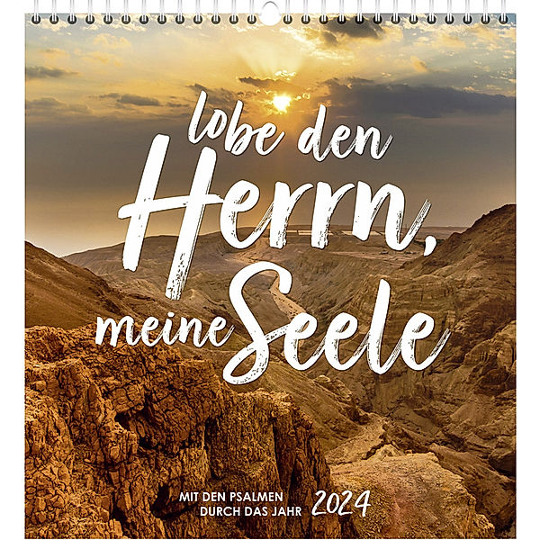 Lobe den Herrn, meine Seele 2024 - Postkartenkalender